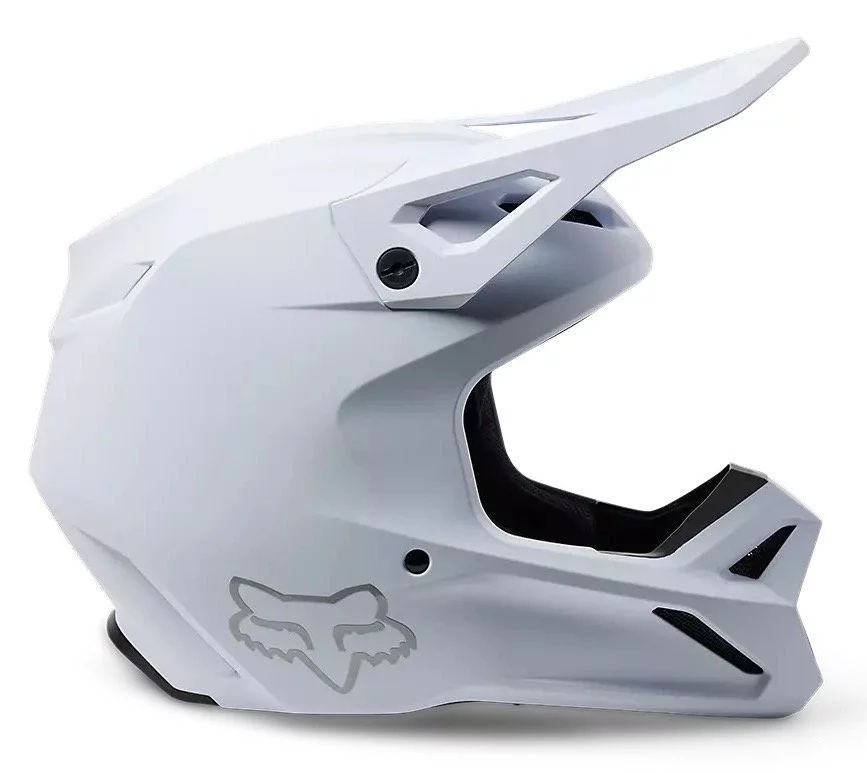 Fox Head V1 SOLID HELMET [MATTE WHITE]