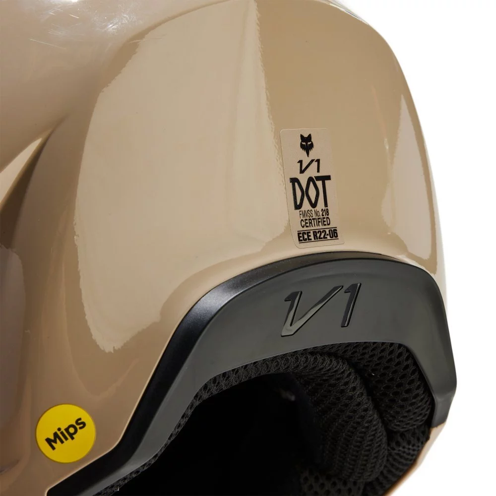 Fox Head V1 SOLID HELMET [TAUPE]