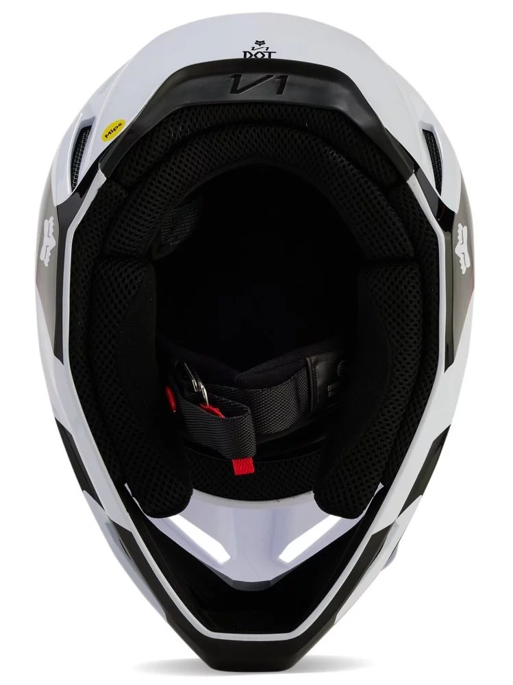 Fox Head V1 STREAK HELMET [WHITE]