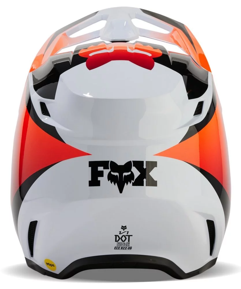 Fox Head V1 STREAK HELMET [WHITE]