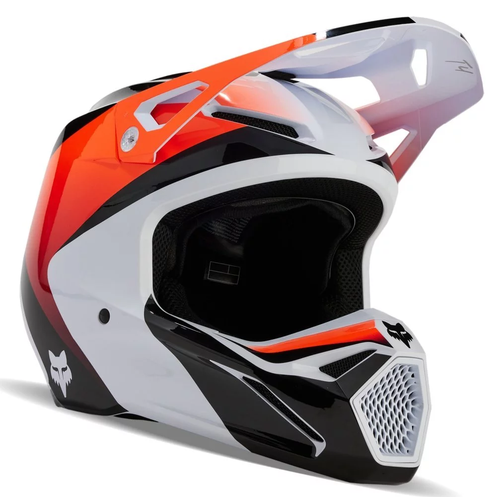 Fox Head V1 STREAK HELMET [WHITE]