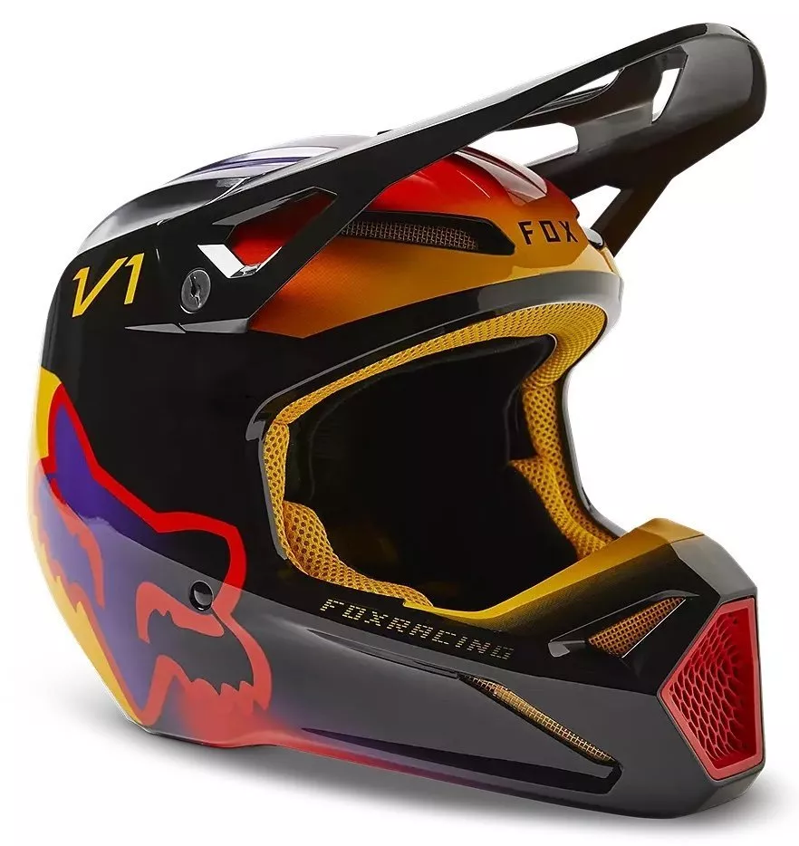 Fox Head V1 TOXSYK HELMET [BLACK]