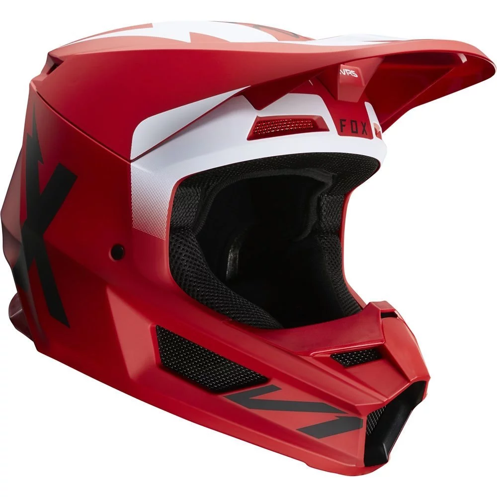 Fox Head V1 WERD HELMET [FLAME RED]