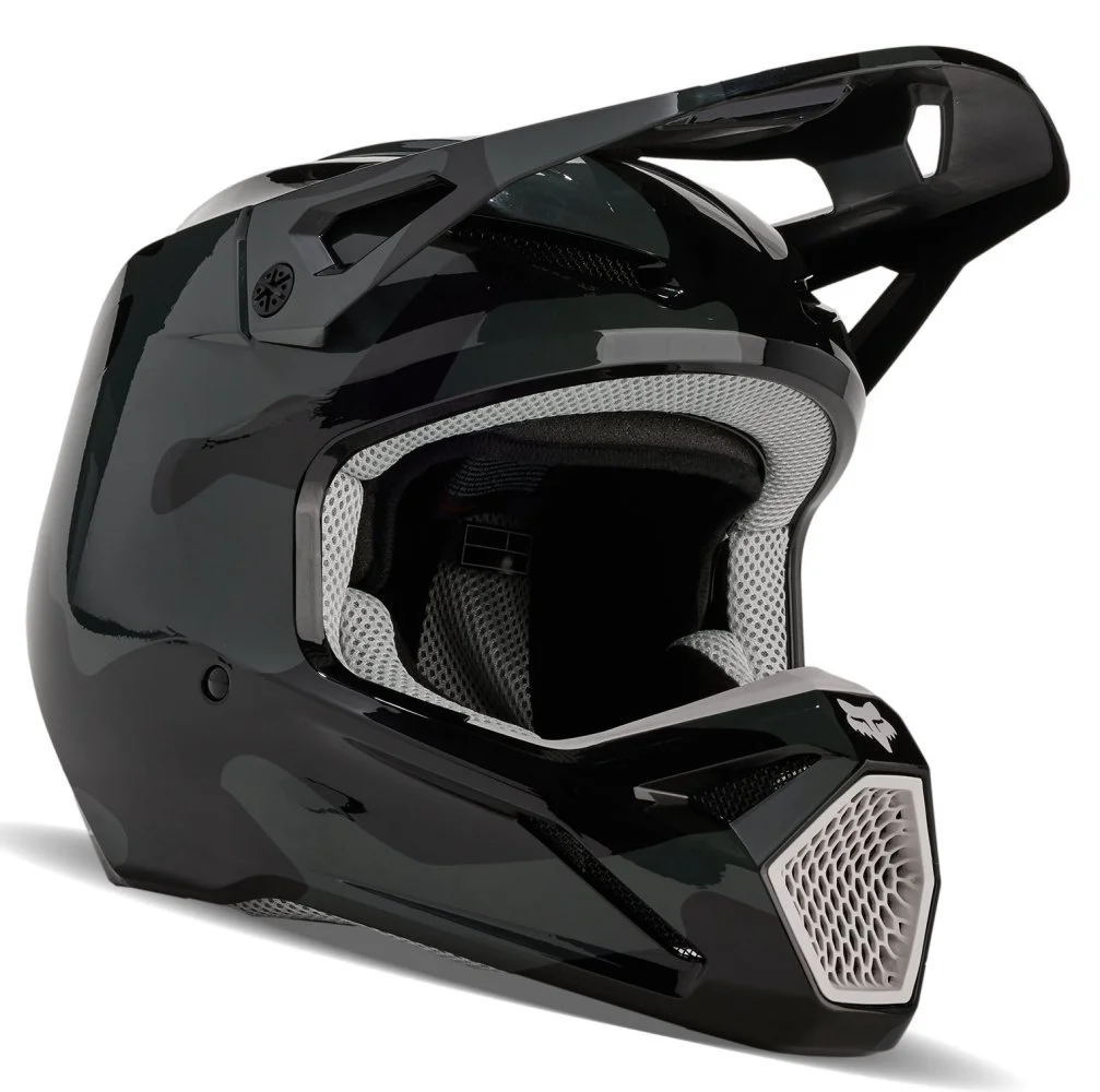 Fox Head V1 YOUTH HELMET - BNKR [BLACK]