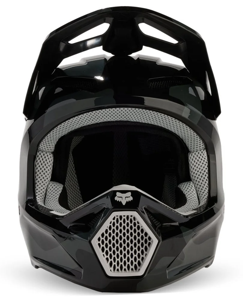 Fox Head V1 YOUTH HELMET - BNKR [BLACK]