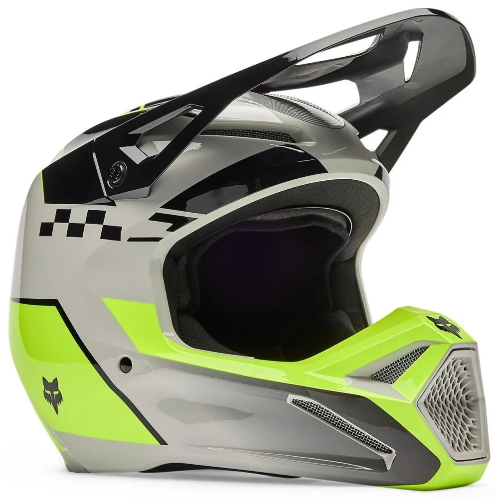 Fox Head V1 YOUTH HELMET - COLLECT [GREY]
