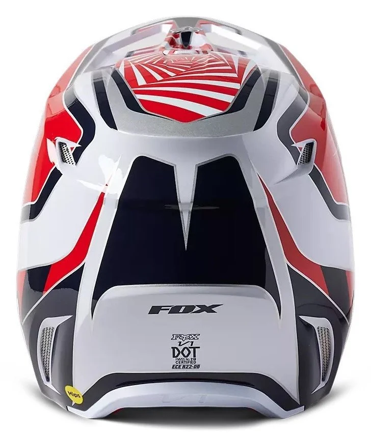 Fox Head V1 YOUTH HELMET - GOAT [RED]
