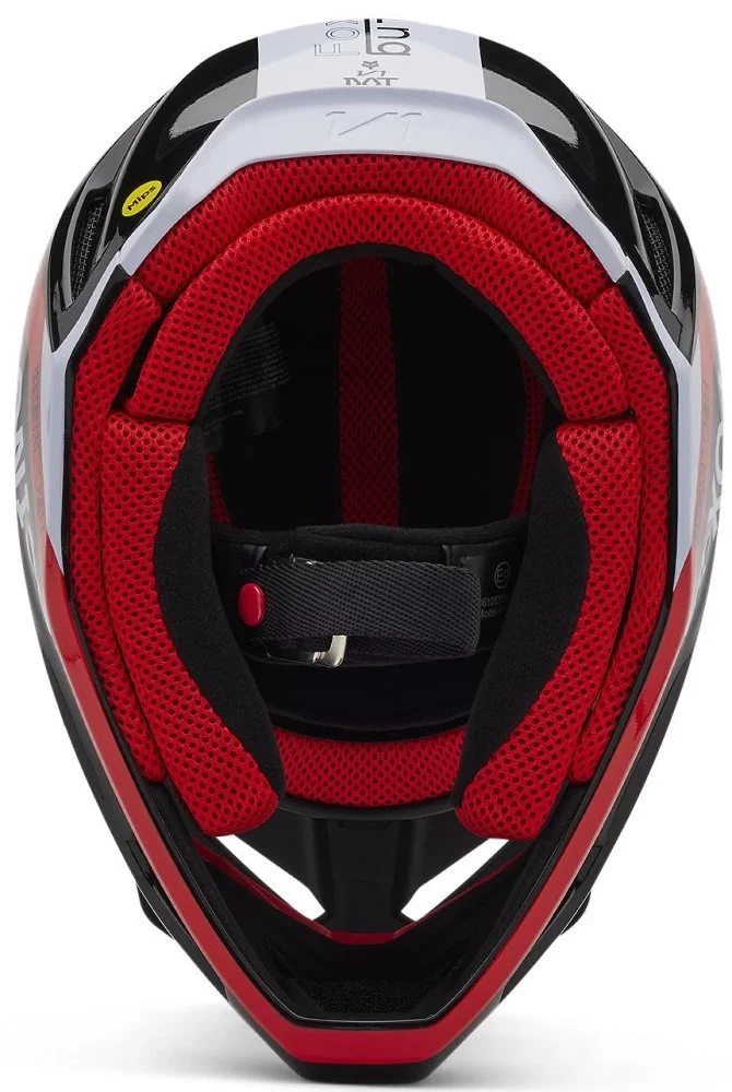 Fox Head V1 YOUTH HELMET - RACE SPEC [FLO RED]