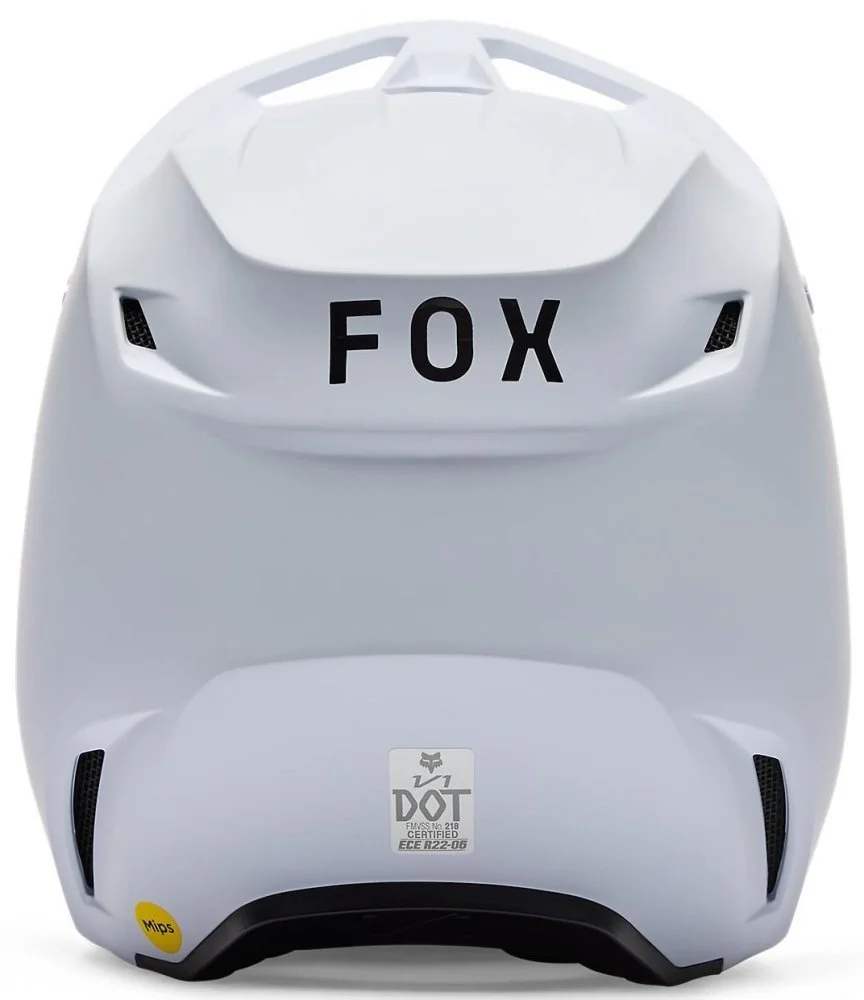 Fox Head V1 YOUTH HELMET - SOLID [WHITE]