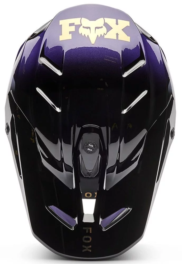 Fox Head V3 HELMET - DRIP [PURPLE]