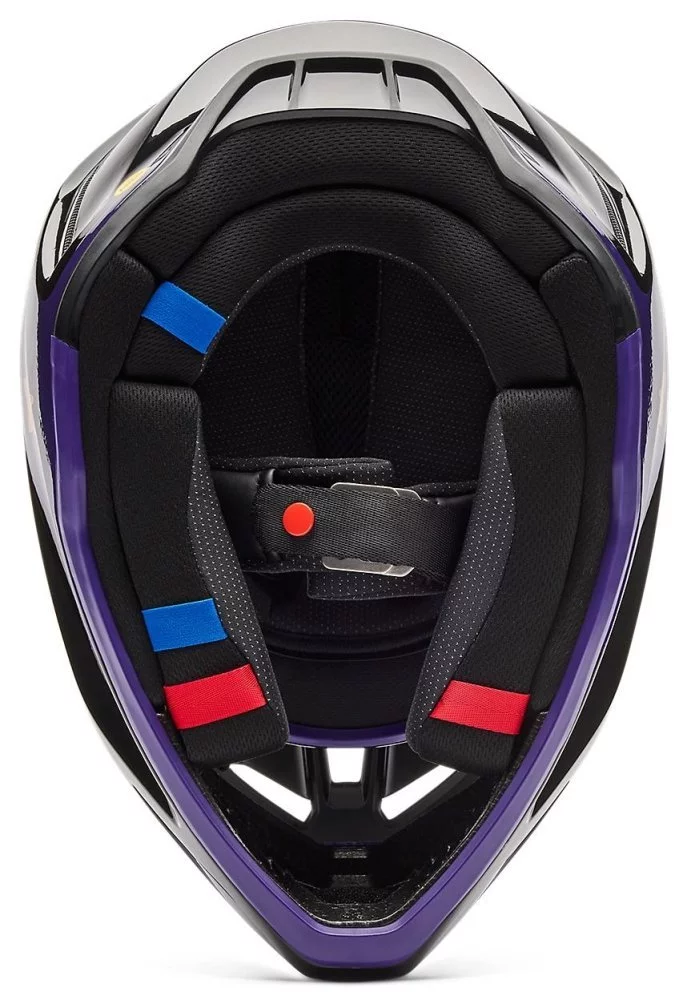 Fox Head V3 HELMET - DRIP [PURPLE]
