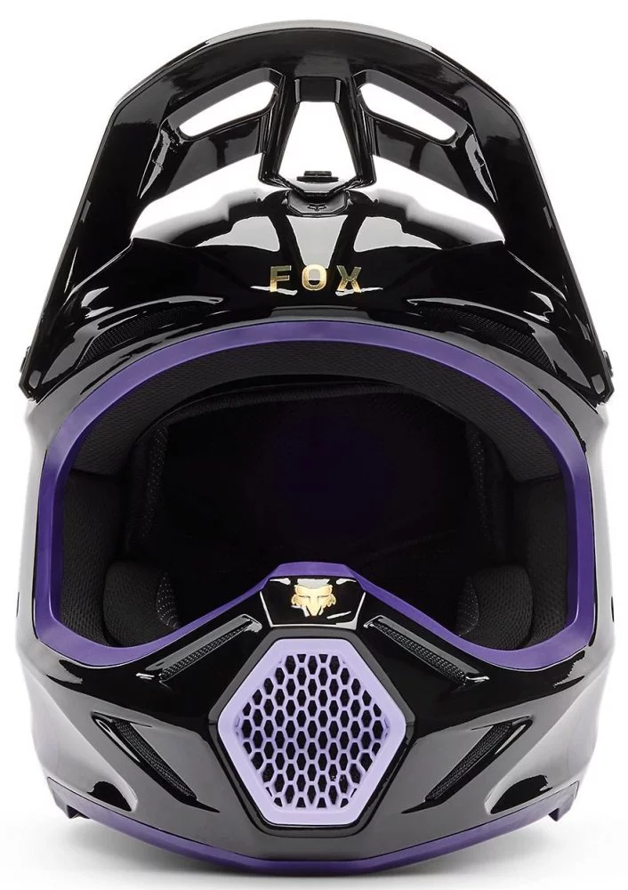 Fox Head V3 HELMET - DRIP [PURPLE]
