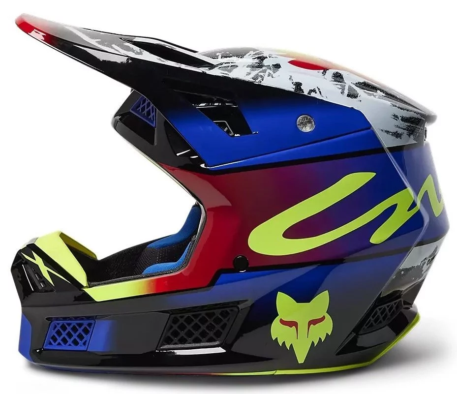 Fox Head V3 RS DKAY HELMET [BLUE]