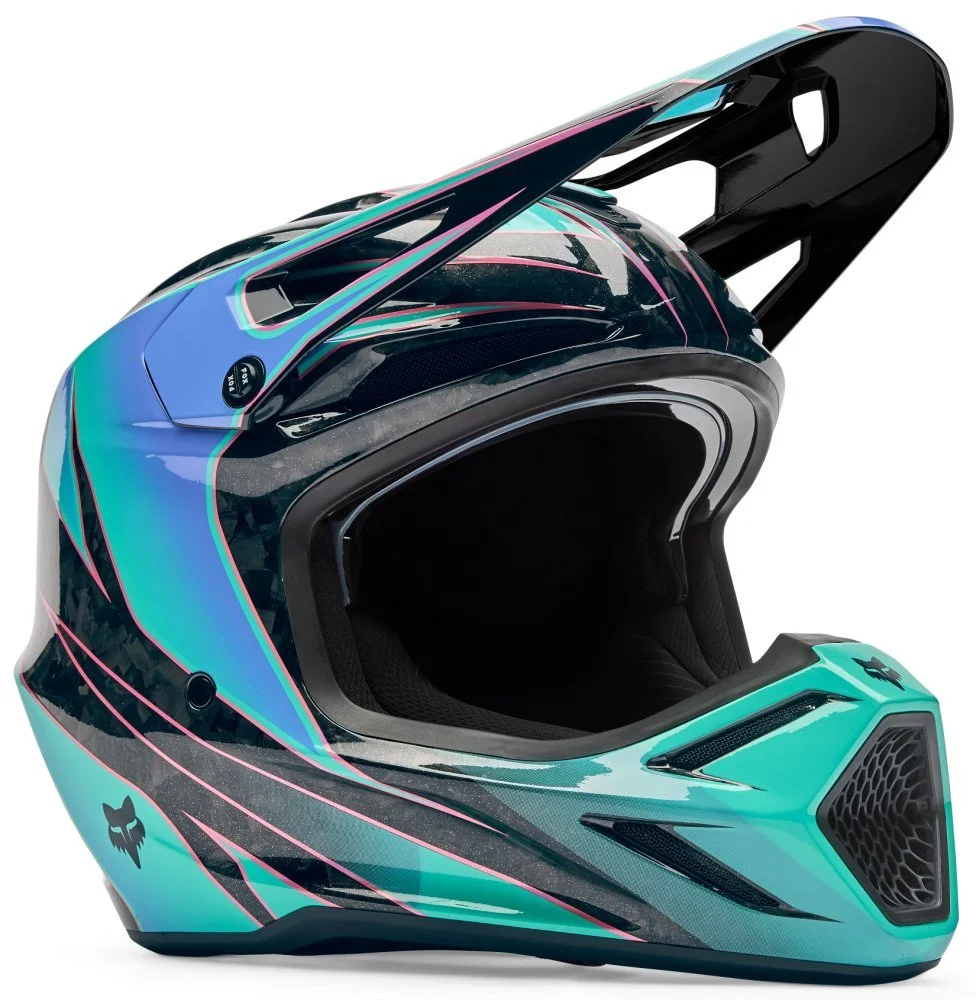 Fox Head V3 RS HELMET - CANVAS [AQUA]