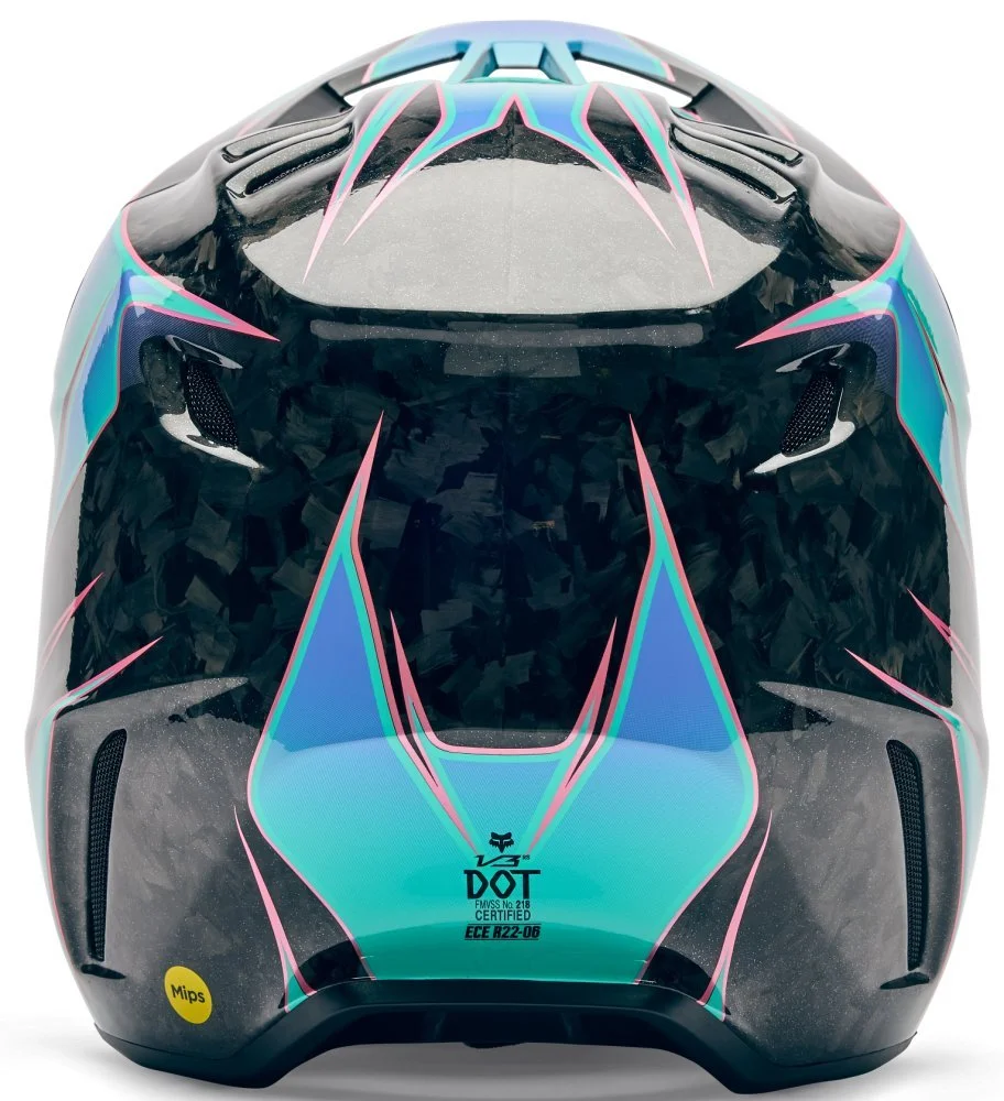 Fox Head V3 RS HELMET - CANVAS [AQUA]