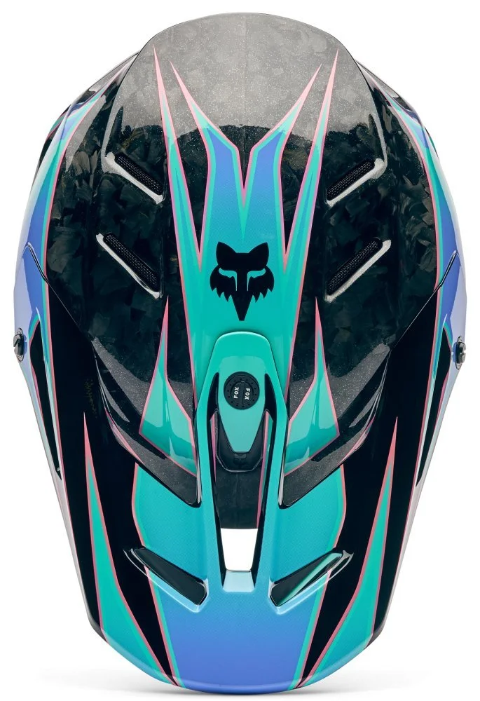 Fox Head V3 RS HELMET - CANVAS [AQUA]