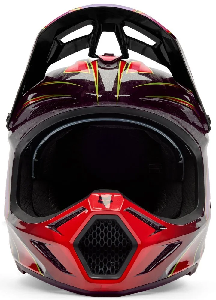 Fox Head V3 RS HELMET - CANVAS [RED]