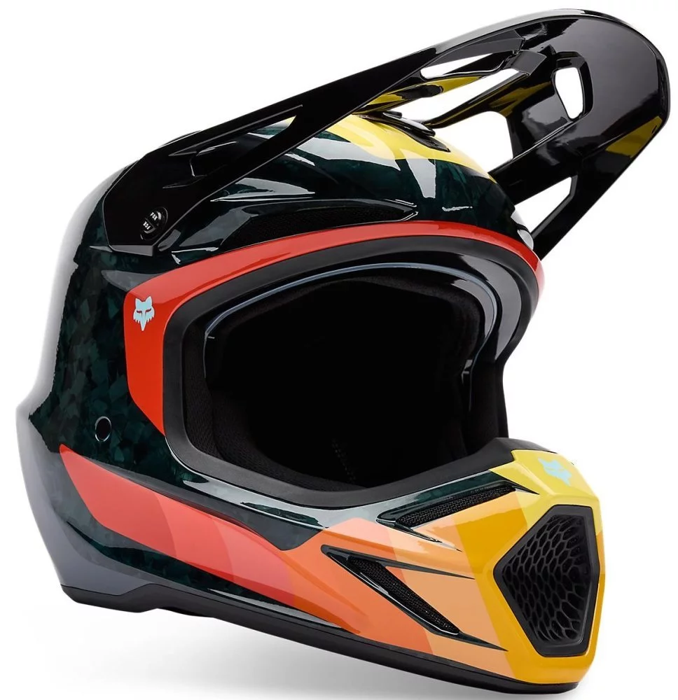 Fox Head V3 RS HELMET - GRID [ORANGE]