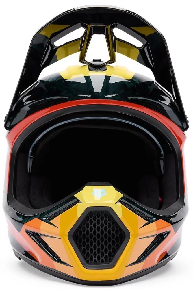 Fox Head V3 RS HELMET - GRID [ORANGE]