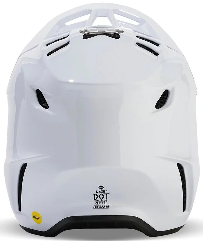Fox Head V3 RS HELMET - SOLID [WHITE]