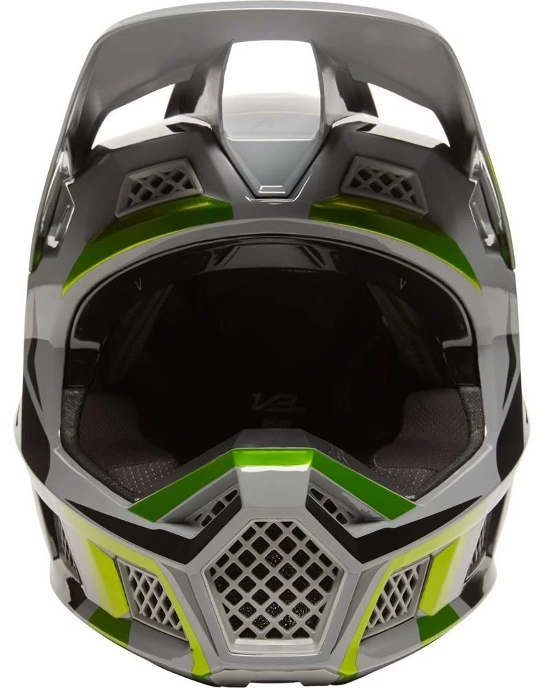 Fox Head V3 RS MIRER HELMET [FLO YELLOW]