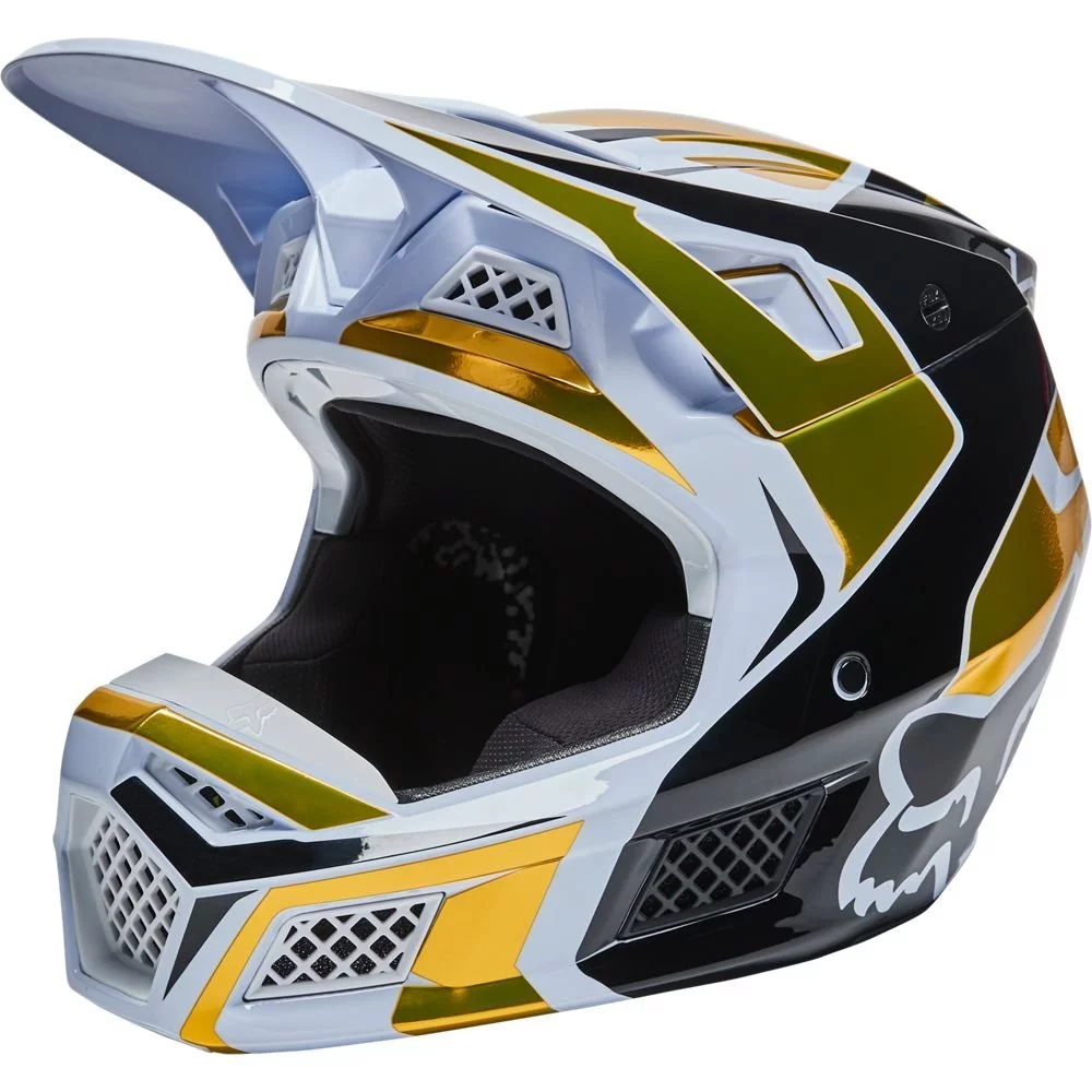 Fox Head V3 RS MIRER HELMET [WHITE]