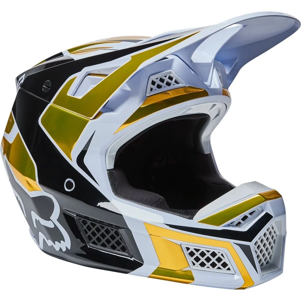 Fox Head V3 RS MIRER HELMET [WHITE]