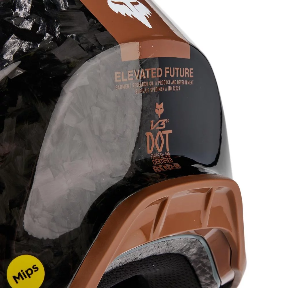 Fox Head V3 RS OPTICAL HELMET [BLACK]