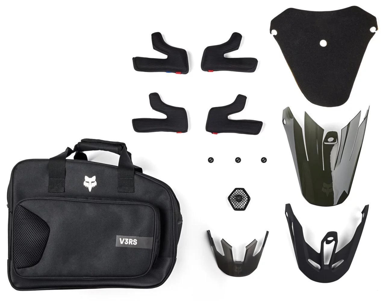 Fox Head V3 RS OPTICAL HELMET [FLO RED]