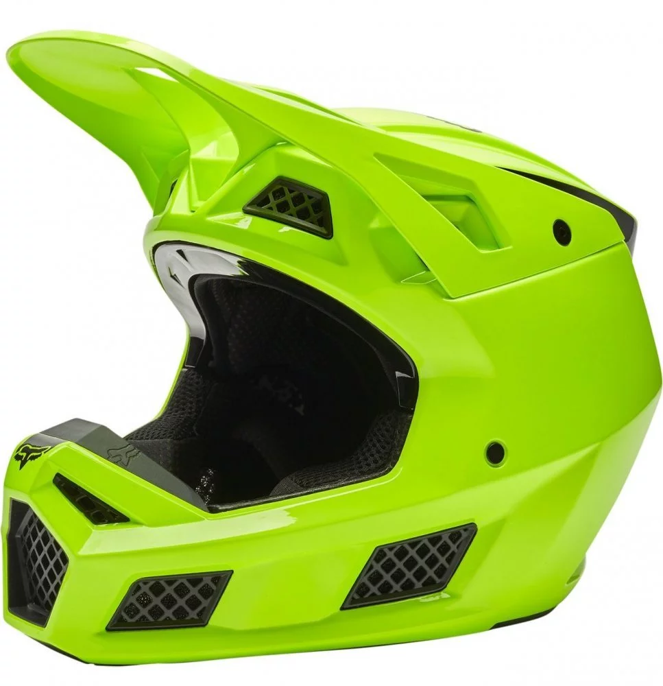 Fox Head V3 RS PSYCOSIS HELMET [FLO YELLOW]