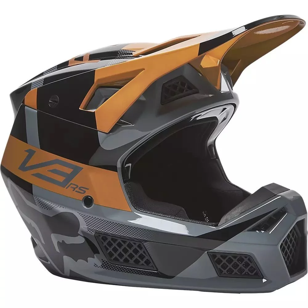 Fox Head V3 RS RIET HELMET [GOLD]