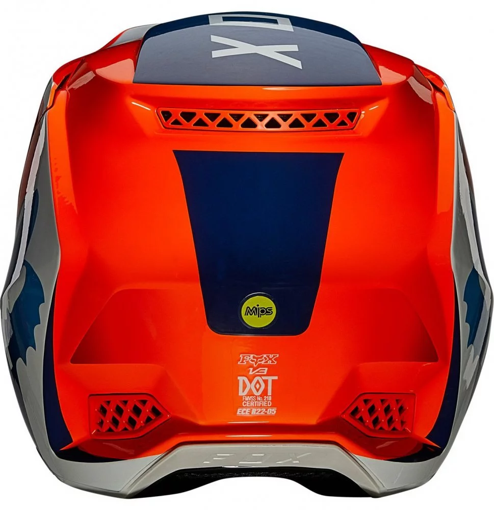 Fox Head V3 RS WIRED HELMET [FLO ORANGE]