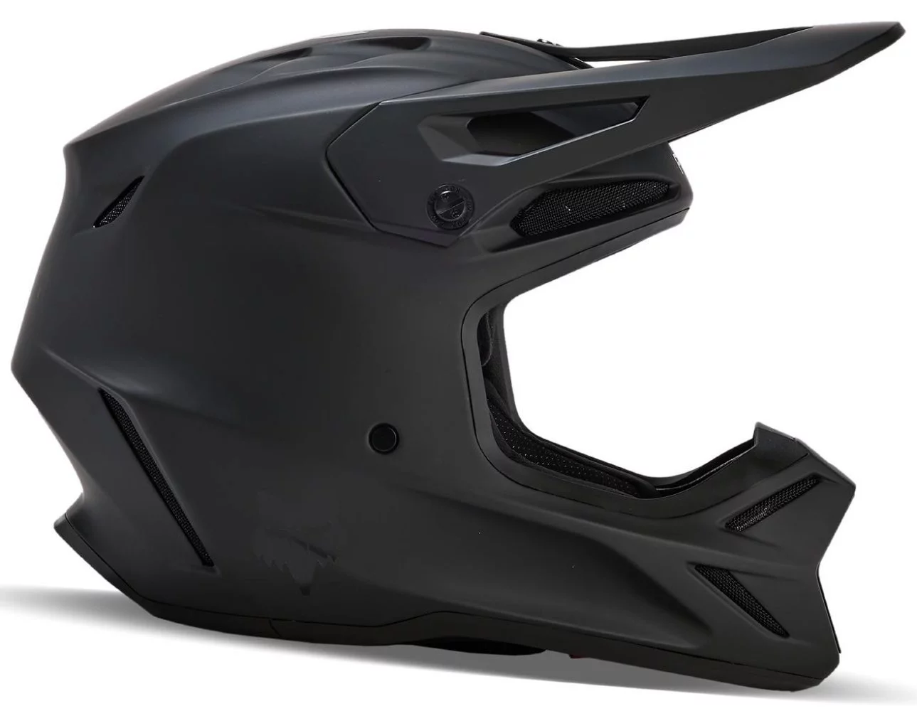 Fox Head V3 SOLID HELMET [MATTE BLACK]