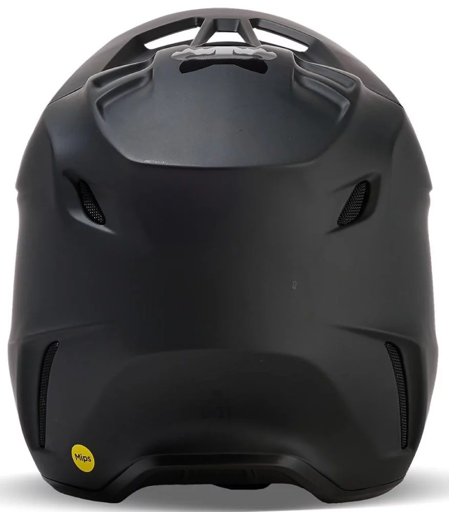 Fox Head V3 SOLID HELMET [MATTE BLACK]