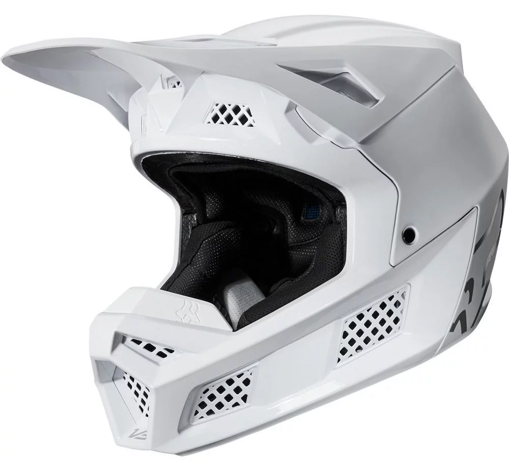 Fox Head V3 SOLIDS HELMET [WHITE]