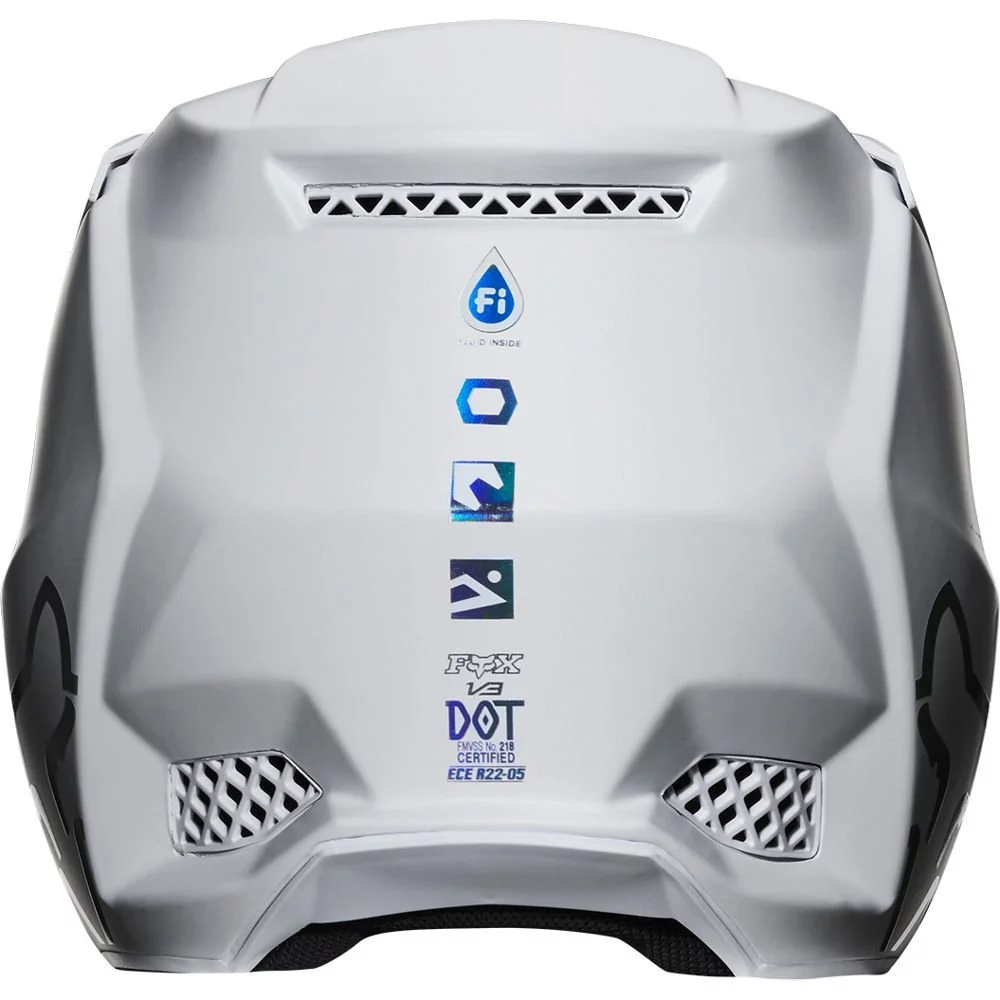Fox Head V3 SOLIDS HELMET [WHITE]