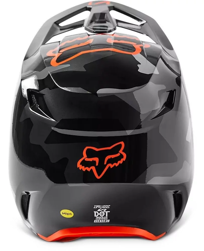 Fox Head YTH V1 BNKR HELMET [GREY CAMO]