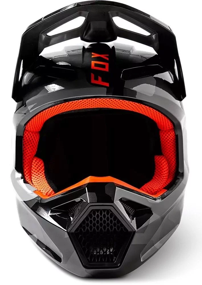 Fox Head YTH V1 BNKR HELMET [GREY CAMO]