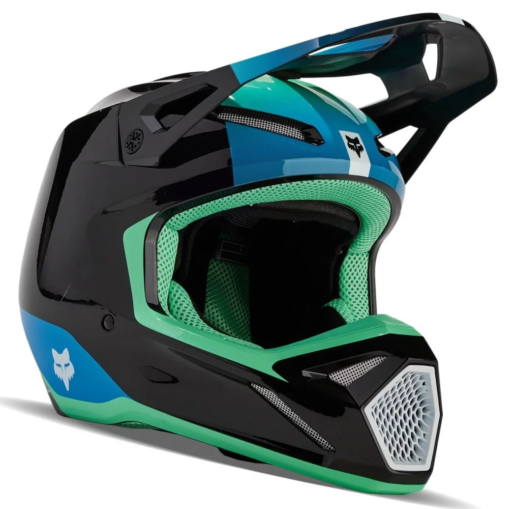 Fox Head YTH V1 HELMET - BALLAST [BLACK]