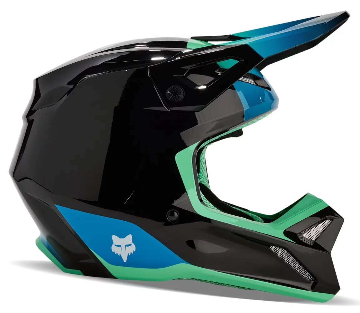 Fox Head YTH V1 HELMET - BALLAST [BLACK]