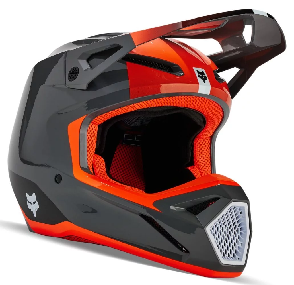 Fox Head YTH V1 HELMET - BALLAST [GREY]