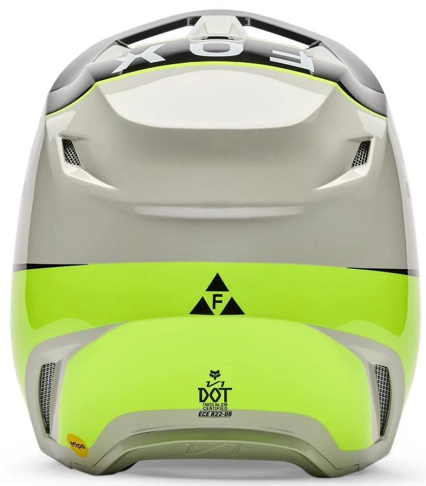 Fox Head YTH V1 HELMET - COLLECT [GREY]