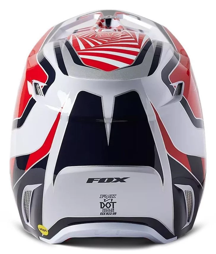 Fox Head YTH V1 HELMET - GOAT [RED]