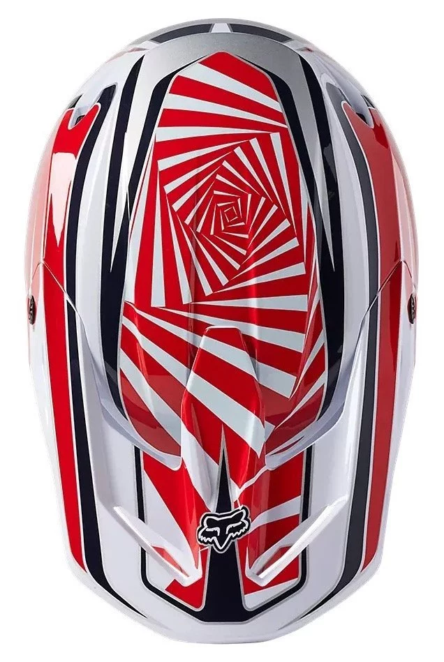 Fox Head YTH V1 HELMET - GOAT [RED]