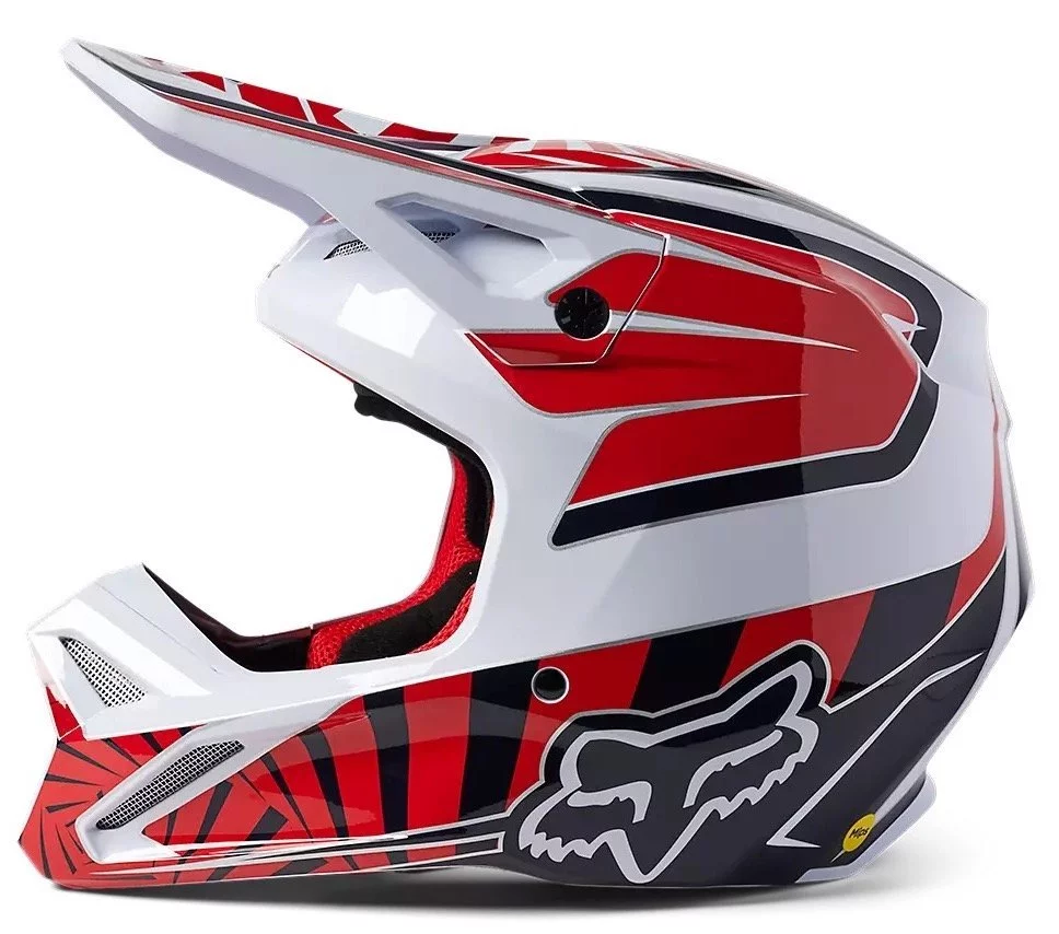 Fox Head YTH V1 HELMET - GOAT [RED]