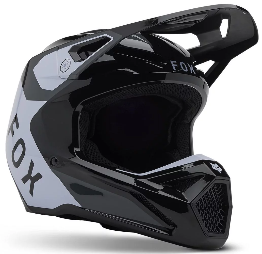 Fox Head YTH V1 HELMET - LEAN [BLACK]