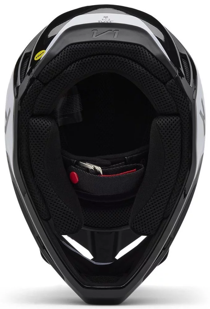 Fox Head YTH V1 HELMET - LEAN [BLACK]