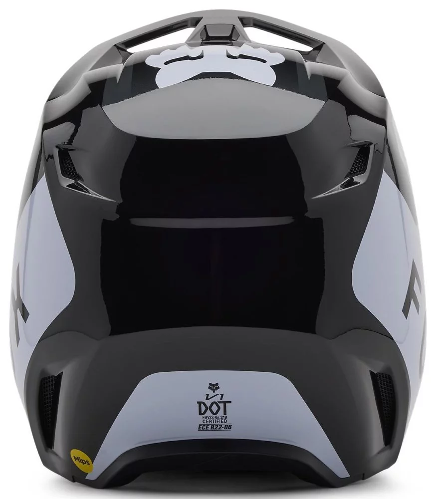 Fox Head YTH V1 HELMET - LEAN [BLACK]