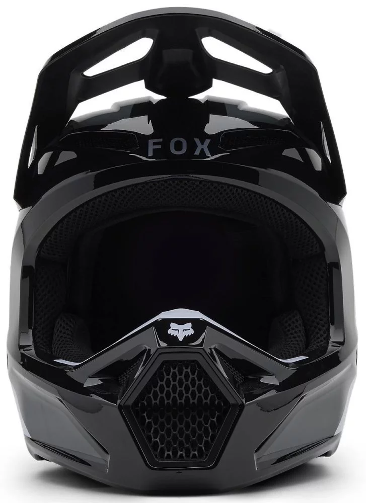 Fox Head YTH V1 HELMET - LEAN [BLACK]