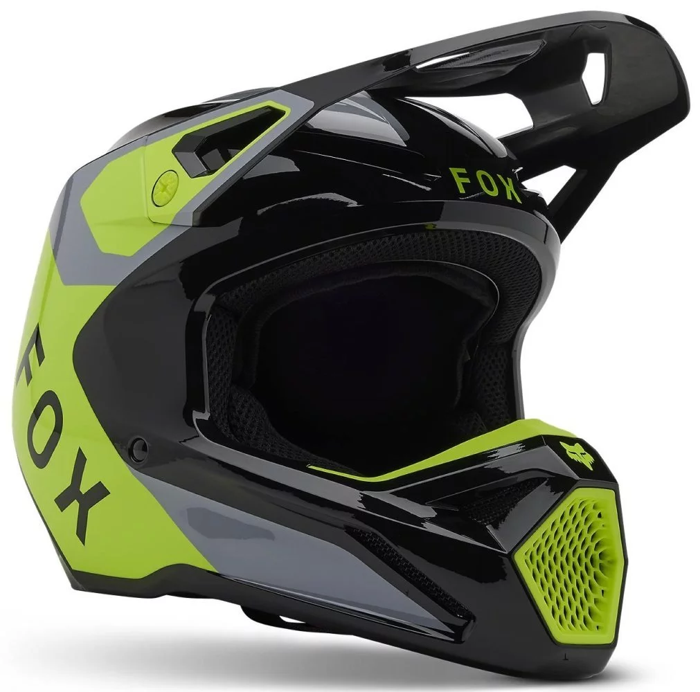 Fox Head YTH V1 HELMET - LEAN [GREY]